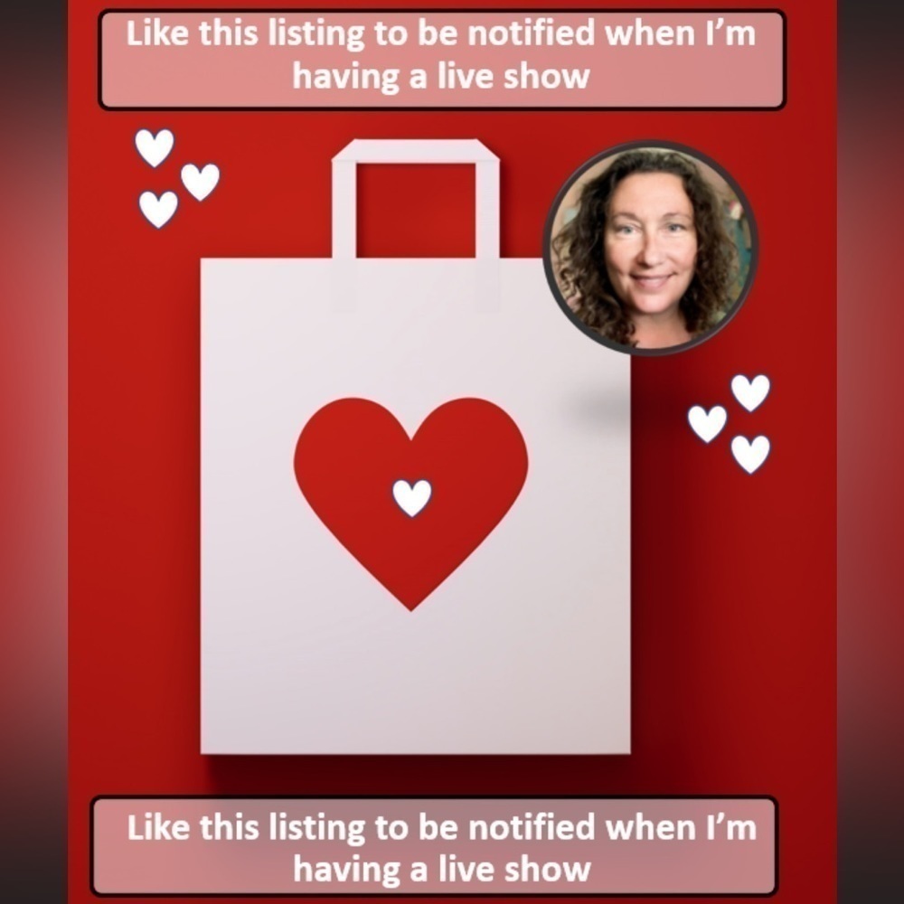 LIKE this listing to be notified when I’m having a live show